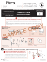 Pfister LG42-DE0D Instruction Sheet