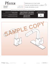 Pfister F-534-7VOB Maintenance Guide