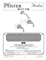 Pfister Avalon S10-400K Guide d'installation