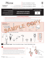 Pfister Sonterra LF-WL8-SNPC Instruction Sheet