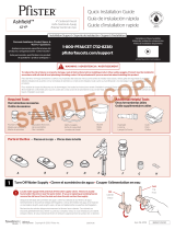 Pfister F-M42-YPYY Instruction Sheet