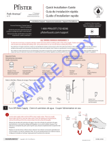 Pfister GT42-FE0C Instruction Sheet