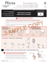 Pfister LF-042-PNKK Instruction Sheet