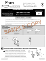 Pfister Hanover F-043-TMKK Instruction Sheet