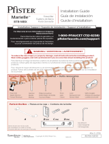 Pfister BTB-MB1K Instruction Sheet