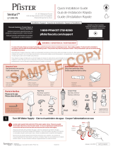 Pfister Venturi LF-049-VNGS Instruction Sheet