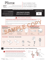 Pfister F-042-JDKK Instruction Sheet