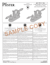 Pfister F-WL2-230K Instruction Sheet
