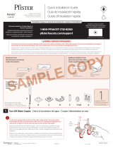 Pfister LG40-DF1B Instruction Sheet