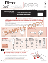 Pfister LF-049-VNKK Instruction Sheet