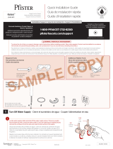 Pfister LG40-MF1K Instruction Sheet