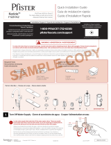 Pfister F-529-7KZS Instruction Sheet