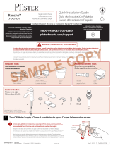 Pfister Rancho LF-042-RCHC Guide d'installation