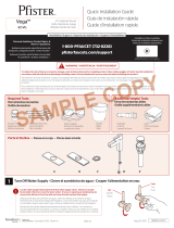 Pfister 042-VGKK Instruction Sheet