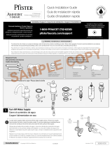Pfister LF-049-HA1Y Guide d'installation