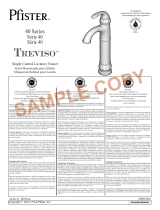 Pfister Treviso F-040-DK00 Instruction Sheet