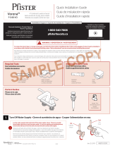 Pfister F-048-VOCC Instruction Sheet