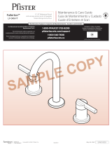 Pfister LF-049-FTCC Maintenance Guide