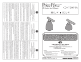 Pfister Contempra SGL-NC00 Instruction Sheet
