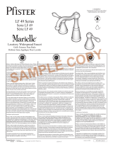 Pfister LF-049-M0BK Instruction Sheet