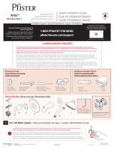 Pfister 8P8-WS2-MALSBG Instruction Sheet