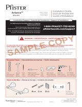 Pfister Arterra BPH-DE0C Instruction Sheet