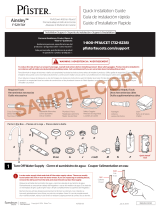 Pfister Ainsley F-529-7AYS Instruction Sheet