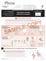 Pfister Woodbury LG42-WD0Y Instruction Sheet