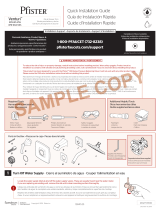 Pfister Venturi 8P8-WS2-VNSGS Instruction Sheet