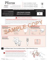 Pfister Karci LF-048-KABB Instruction Sheet