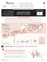 Pfister LG40-DF0K Instruction Sheet