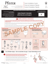 Pfister LF-049-KABB Instruction Sheet
