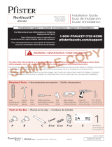 Pfister Northcott BPH-MG1C Instruction Sheet