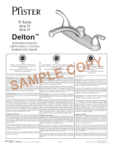 Pfister Delton F-035-3THC Guide d'installation