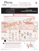 Pfister F-049-MD0C Instruction Sheet