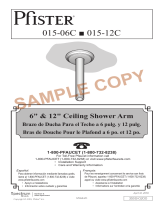 Pfister 015-06CBG Instruction Sheet