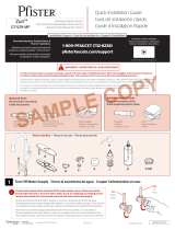 Pfister GT529-MPD Instruction Sheet