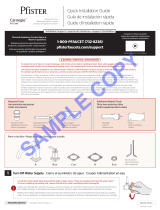 Pfister RT6-5FEK Guide d'installation