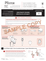 Pfister Ideal LF-548-IDKK Instruction Sheet