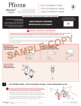 Pfister F-048-AVCC Instruction Sheet