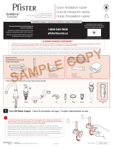 Pfister LF-WL8-SN0Y Instruction Sheet