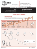 Pfister BTB-R4KK Instruction Sheet