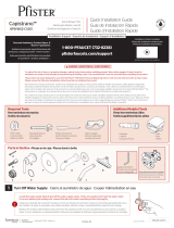 Pfister Capistrano 8P8-WS2-CSOSGS Instruction Sheet