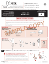 Pfister F-042-VOCC Instruction Sheet