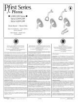 Pfister LG89-0200 Instruction Sheet