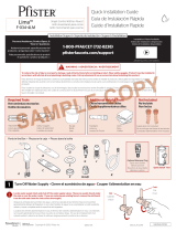 Pfister F-034-4LMGS Instruction Sheet