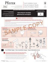 Pfister Penn LF-049-PEGS Instruction Sheet