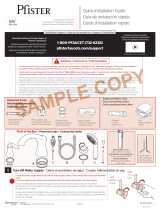 Pfister RT6-4TRK Instruction Sheet