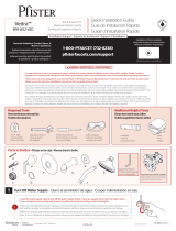 Pfister 8P8-WS2-VEDB Instruction Sheet