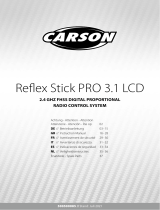 Carson FS Reflex Stick Pro 3.1 2.4G LCD 4 Kanal Le manuel du propriétaire